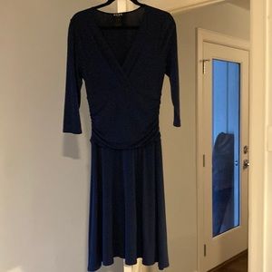 Navy BCBG dress